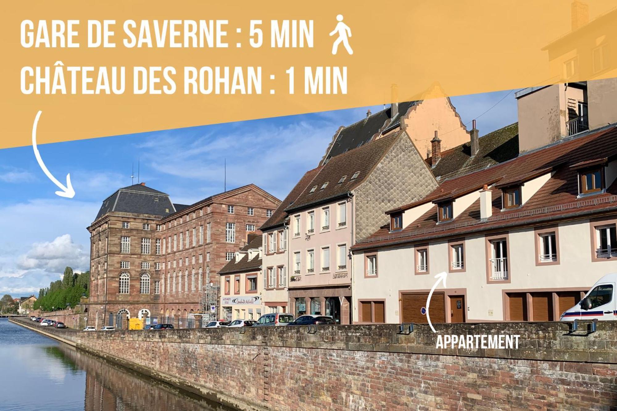 Les Rives Du Chateau, 90M2, Vue Sur Le Canal サヴェルヌ エクステリア 写真
